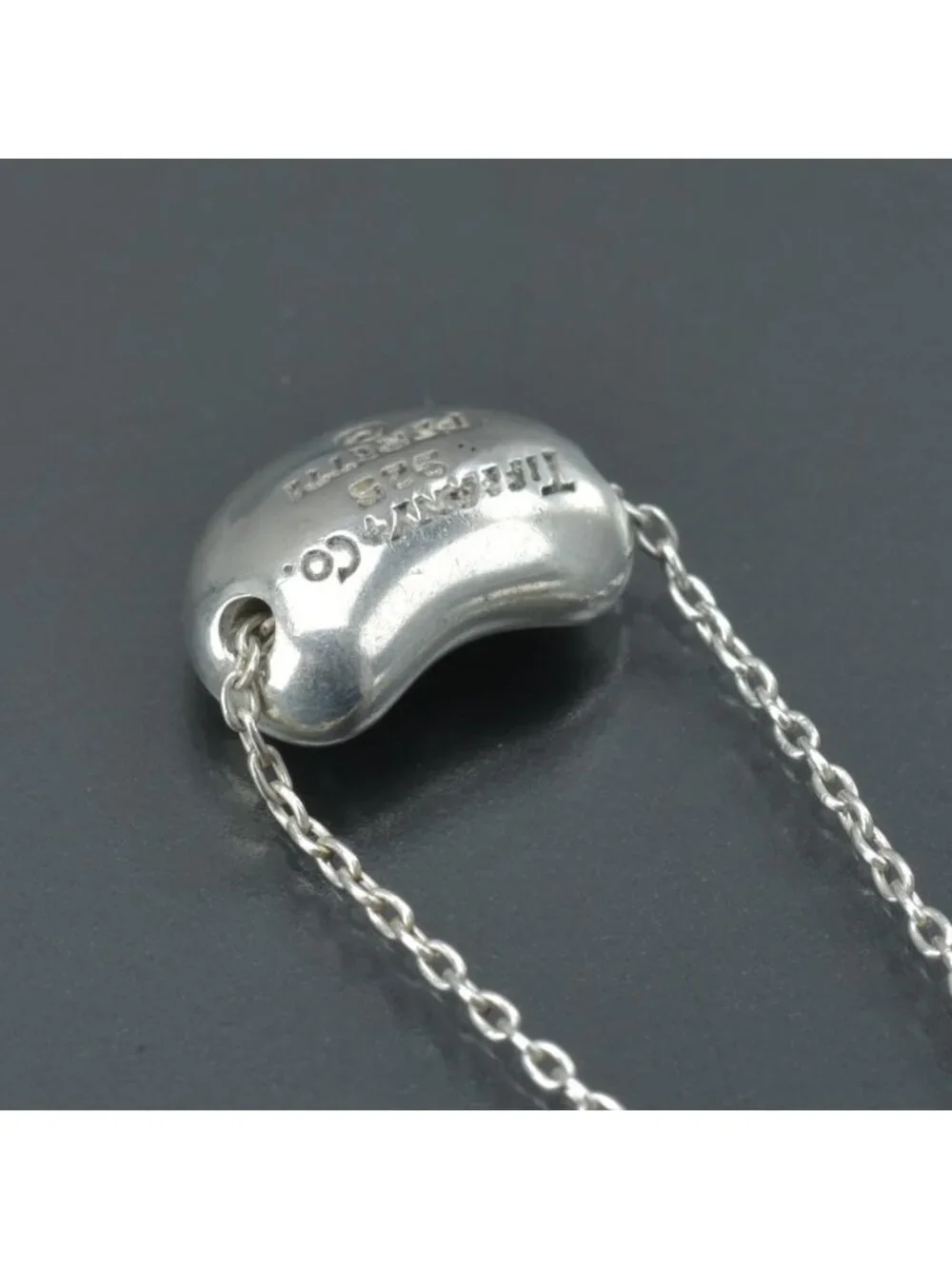 Tiffany & Co Bean S Necklace 925 Sterling Silver